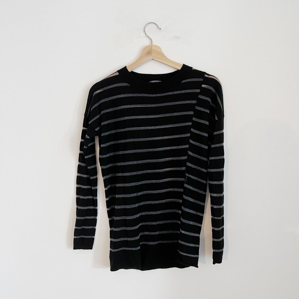 Vince Sheer Asymmetrical Sweater